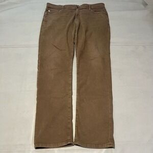 Adriano Goldschmied AG Jean Everett Slim Straight Leg Denim Pant Brown Men 38x33